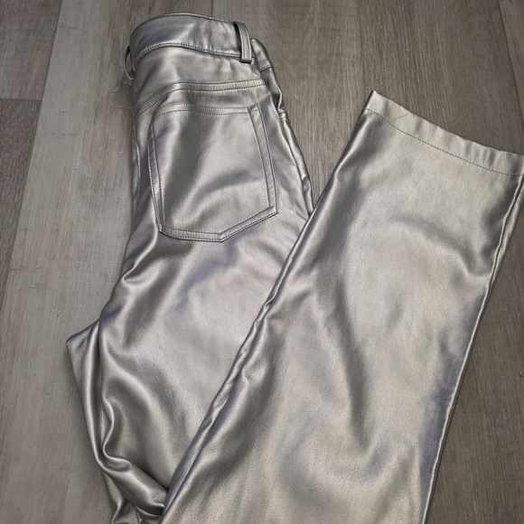 House of Harlow 1960 Metallic Silver Pants - Picture 11 of 14